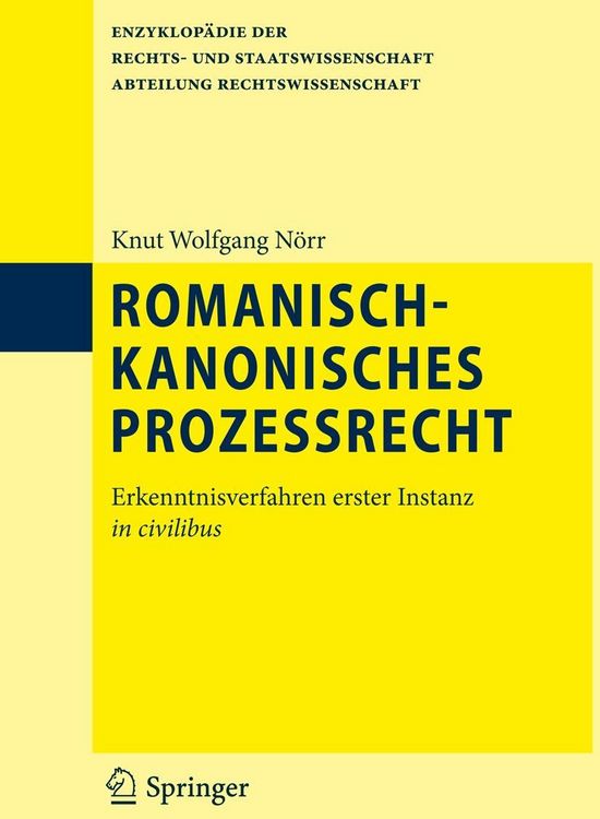 Produktbild: Romanisch-kanonisches Prozessrecht