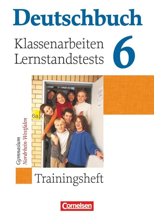 Produktbild: Deutschbuch Gymnasium - Hessen, Nordrhein-Westfalen - 2009 - 6. Klasse - Klassenarbeiten und Lernstandstests