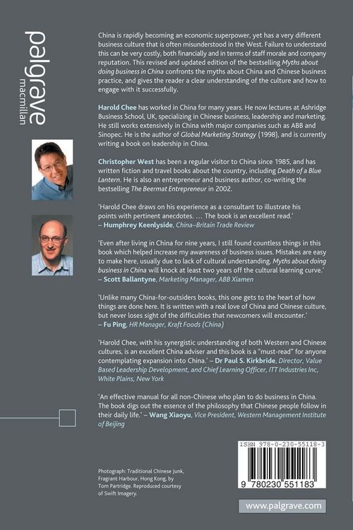 Produktbild: Myths about doing business in China