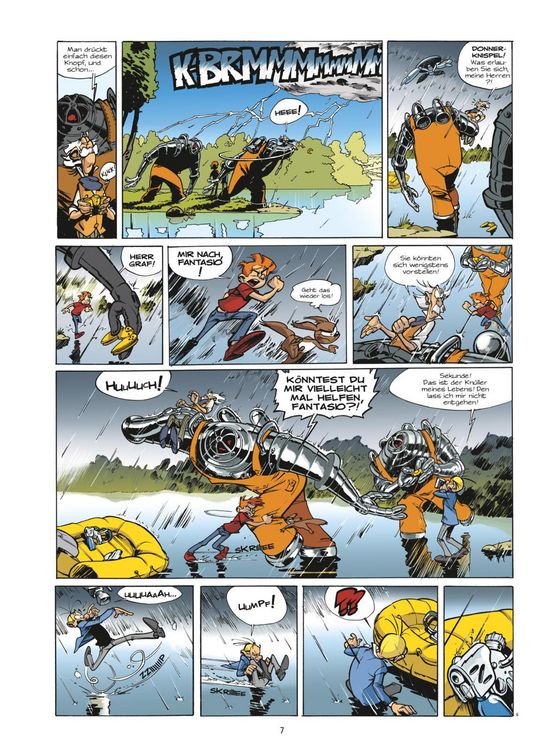 Produktbild: Spirou und Fantasio 45: Flut &uuml;ber Paris