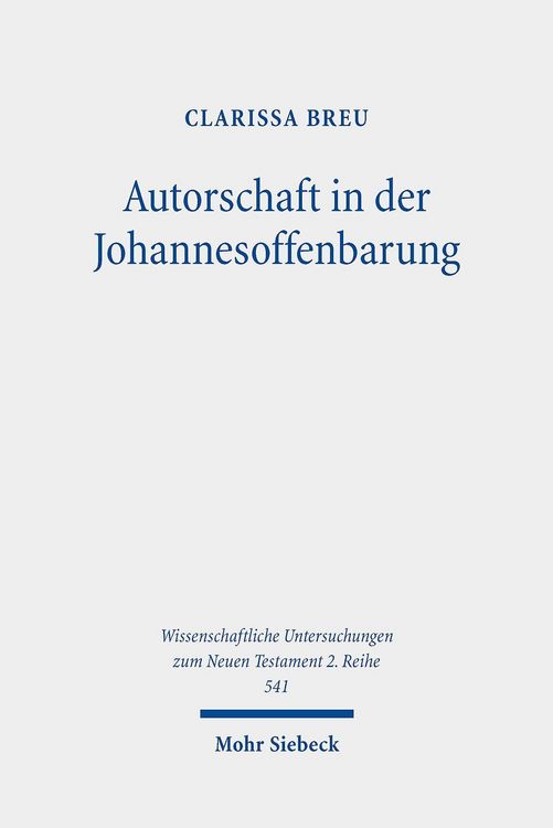 Produktbild: Autorschaft in der Johannesoffenbarung