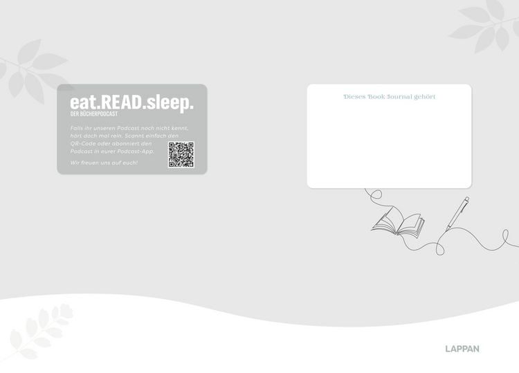 Produktbild: eat.READ.sleep - Das Book Journal