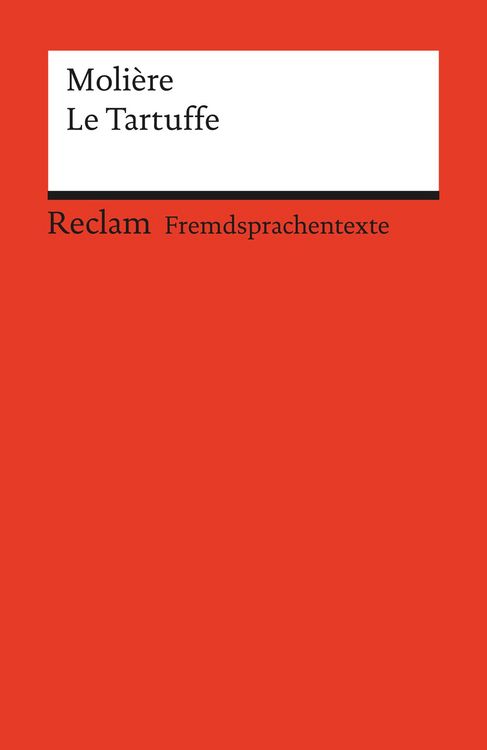 Bild vom Artikel Le Tartuffe ou l'Imposteur. Comédie en cinq actes. Französischer Text mit deutschen Worterklärungen. B2-C1 (GER) vom Autor Molière