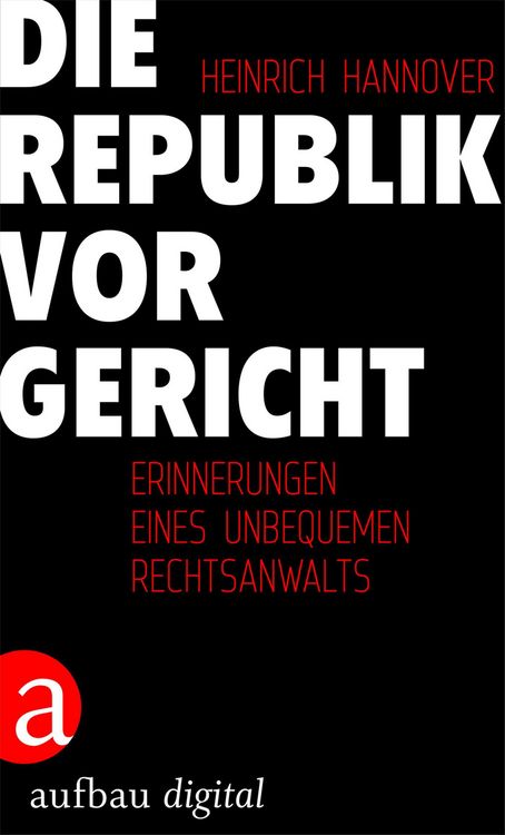 Produktbild: Die Republik vor Gericht 1954-1995
