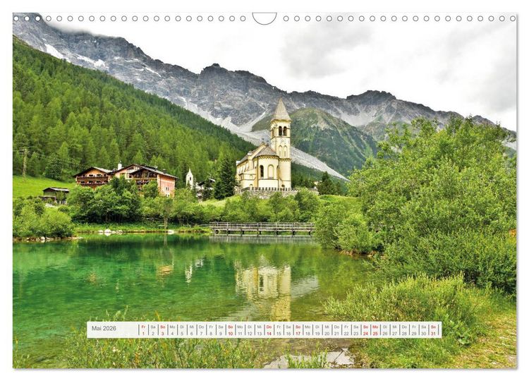Produktbild: Sommer im Vinschgau (Wandkalender 2026 DIN A3 quer), CALVENDO Monatskalender