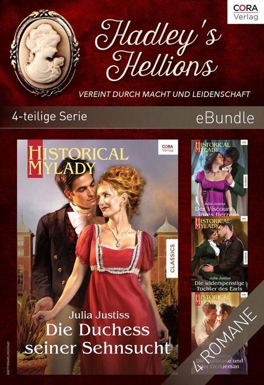 Produktbild: Hadley's Hellions - Vereint durch Macht und Leidenschaft (4-teilige Serie)