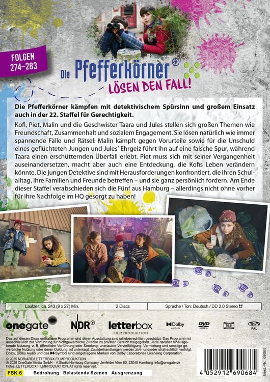 Produktbild: Die Pfefferk&ouml;rner - Staffel 22 [2 DVDs]