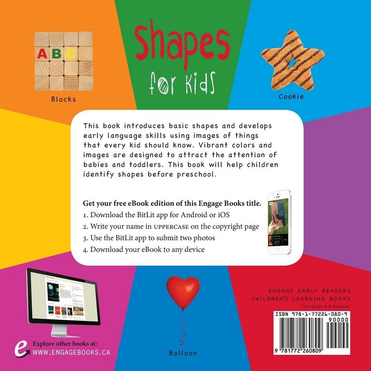 Produktbild: Shapes for Kids age 1-3 (Engage Early Readers