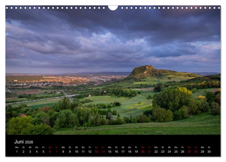 Produktbild: Der Hegau - Wanderparadies am westlichen Bodensee (Wandkalender 2026 DIN A3 quer), CALVENDO Monatskalender