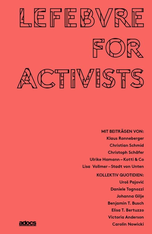 Produktbild: Lefebvre for Activists
