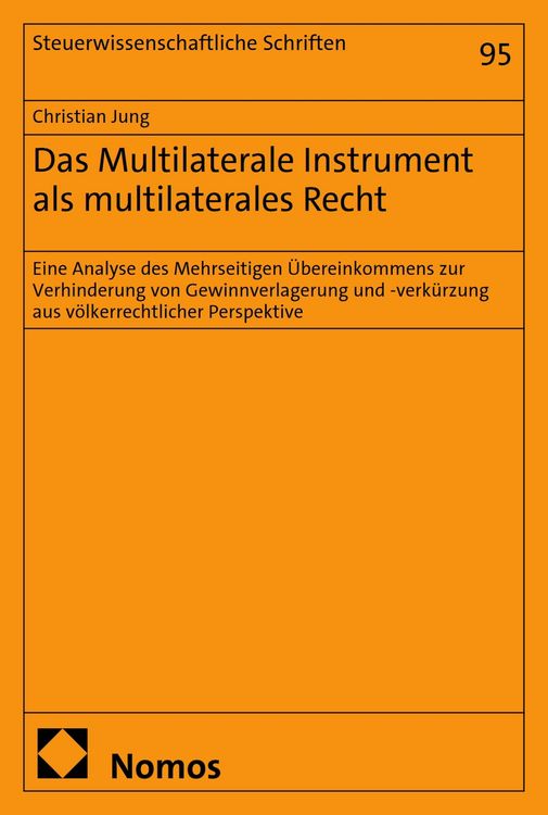 Produktbild: Das Multilaterale Instrument als multilaterales Recht