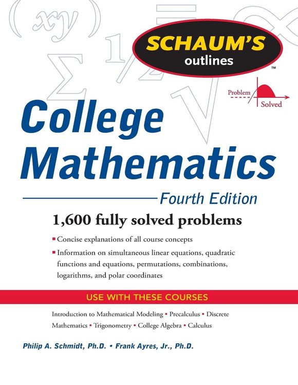 Produktbild: Schaum's Outline of College Mathematics, Fourth Edition