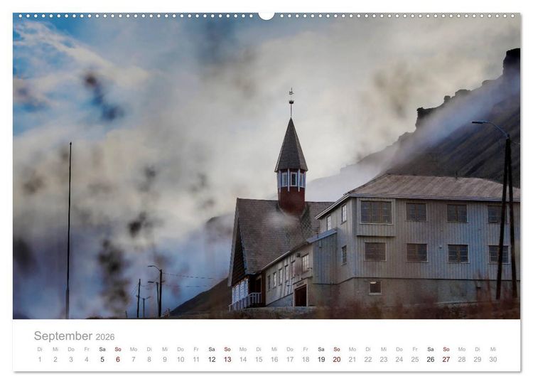 Produktbild: Spitzbergen - Wild.Rau.Ungez&auml;hmt. (Wandkalender 2026 DIN A2 quer), CALVENDO Monatskalender