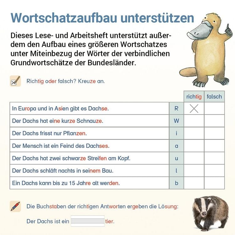 Produktbild: Lesen mit Rico Schnabel, Heft 7: Texte - silbierte Ausgabe