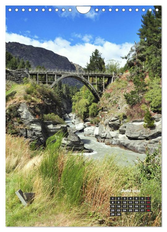 Produktbild: Reise durch Neuseeland (Wandkalender 2026 DIN A4 hoch), CALVENDO Monatskalender