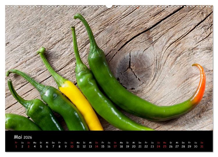 Produktbild: K&uuml;che (hochwertiger Premium Wandkalender 2026 DIN A2 quer), Kunstdruck in Hochglanz
