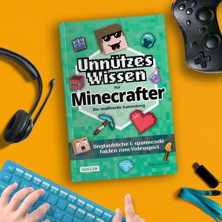 Produktbild: Unn&uuml;tzes Wissen f&uuml;r Minecrafter &ndash; Die inoffizielle Sammlung