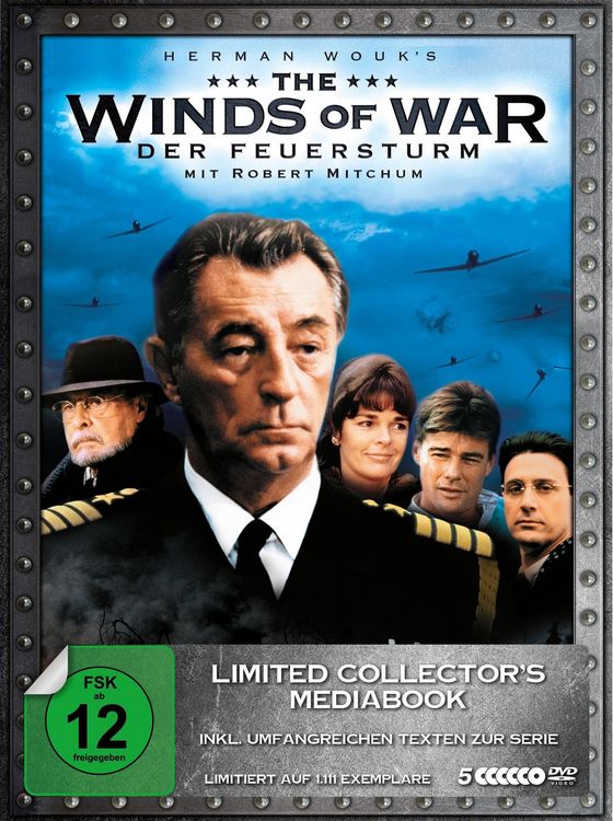 Produktbild: The Winds of War - Der Feuersturm (Limitiertes Mediabook) LTD. - Limited Collector's Edition. [5 DVDs]