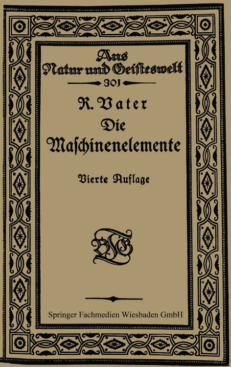 Produktbild: Die Maschinenelemente