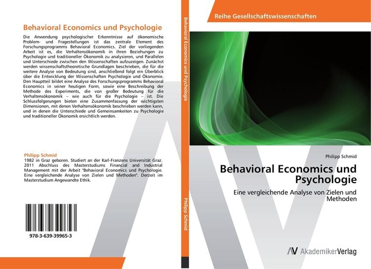 Produktbild: Behavioral Economics und Psychologie