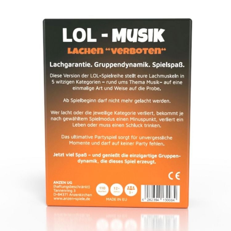 Produktbild: LOL MUSIK - Lachen ''verboten''
