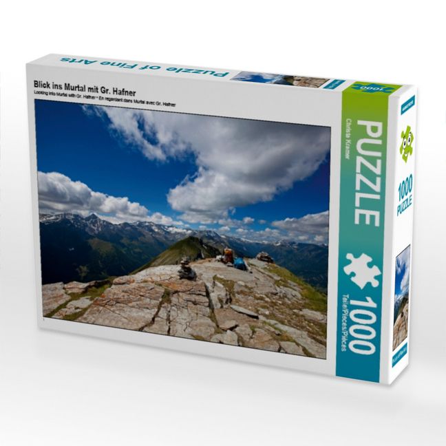 Produktbild: CALVENDO Puzzle Blick ins Murtal mit Gr. Hafner | 1000 Teile Lege-Gr&ouml;&szlig;e 64x48cm Foto-Puzzle f&uuml;r gl&uuml;ckliche Stunden