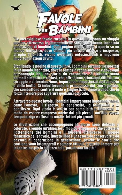 Produktbild: Favole per Bambini