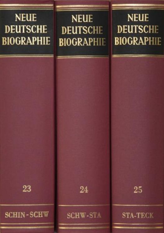 Produktbild: Neue Deutsche Biographie.