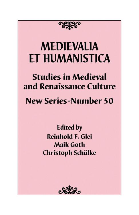 Produktbild: Medievalia Et Humanistica, No. 50