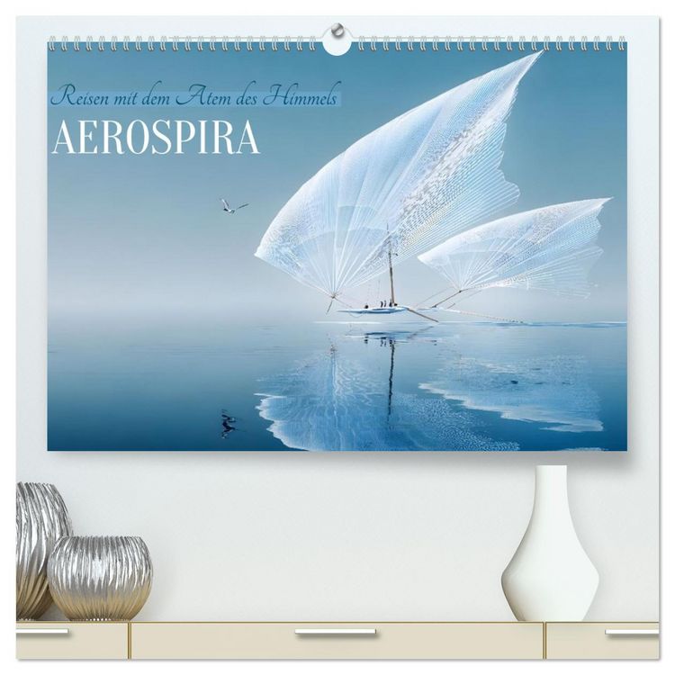Produktbild: Aerospira (hochwertiger Premium Wandkalender 2026 DIN A2 quer), Kunstdruck in Hochglanz
