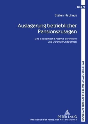 Produktbild: Auslagerung betrieblicher Pensionszusagen
