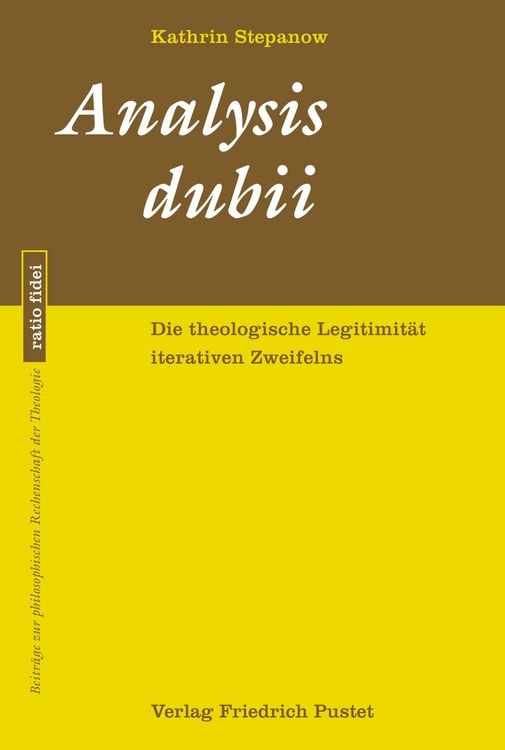 Produktbild: Analysis dubii
