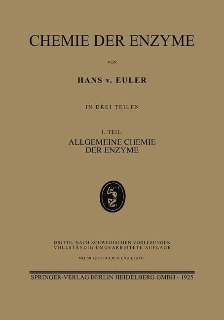 Produktbild: Chemie der Enzyme