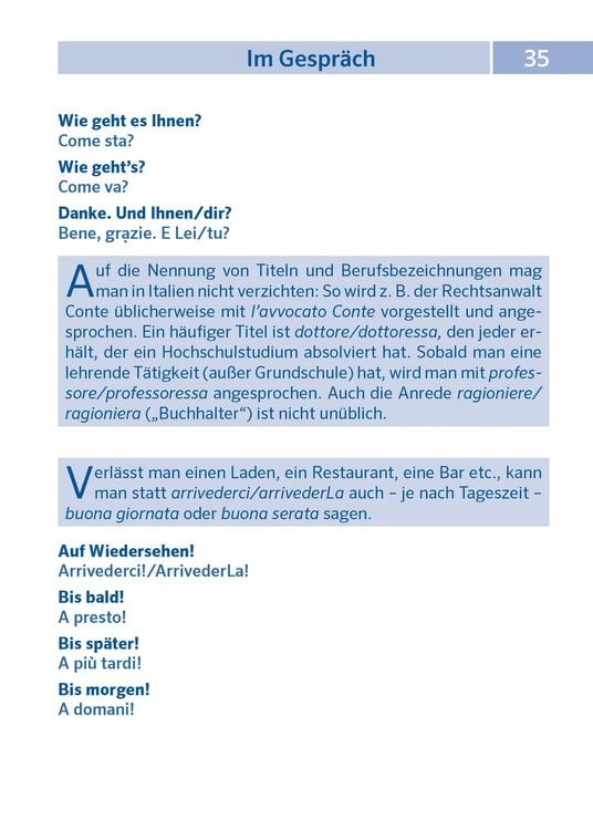 PONS Pocket-Sprachführer Italienisch