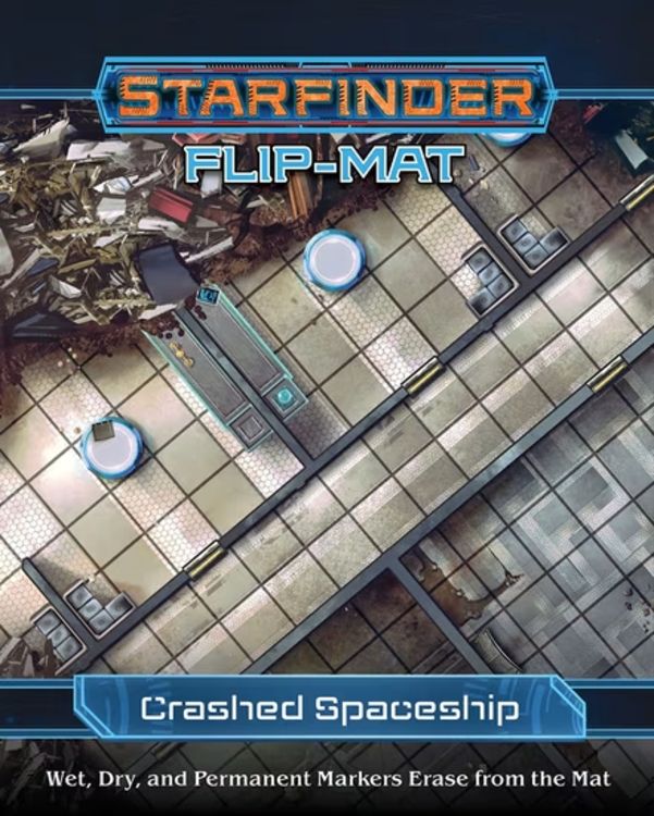 Produktbild: Starfinder Flip-Mat: Crashed Starship