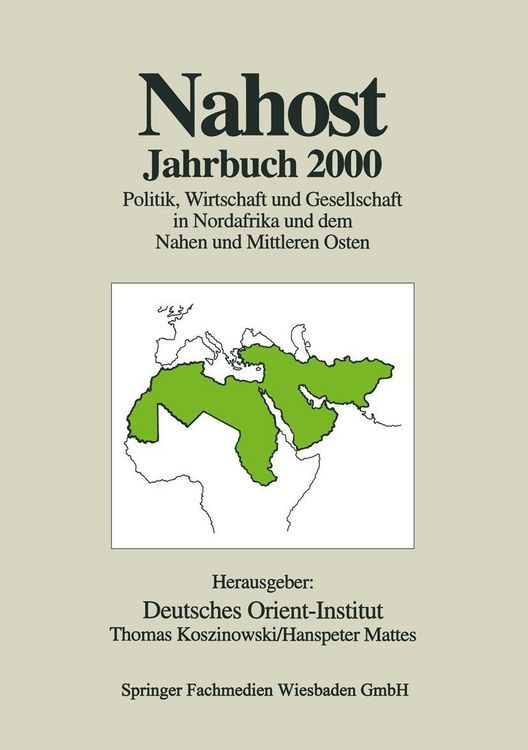 Produktbild: Nahost Jahrbuch 2000