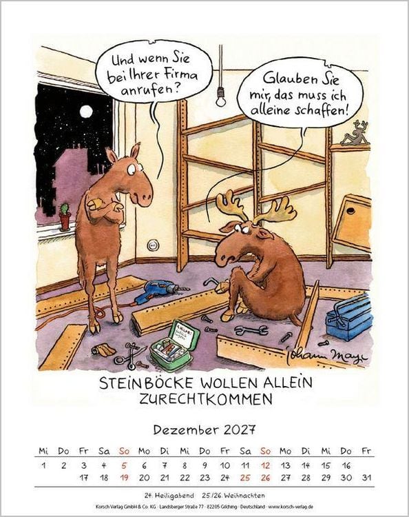Produktbild: Steinbock 2027