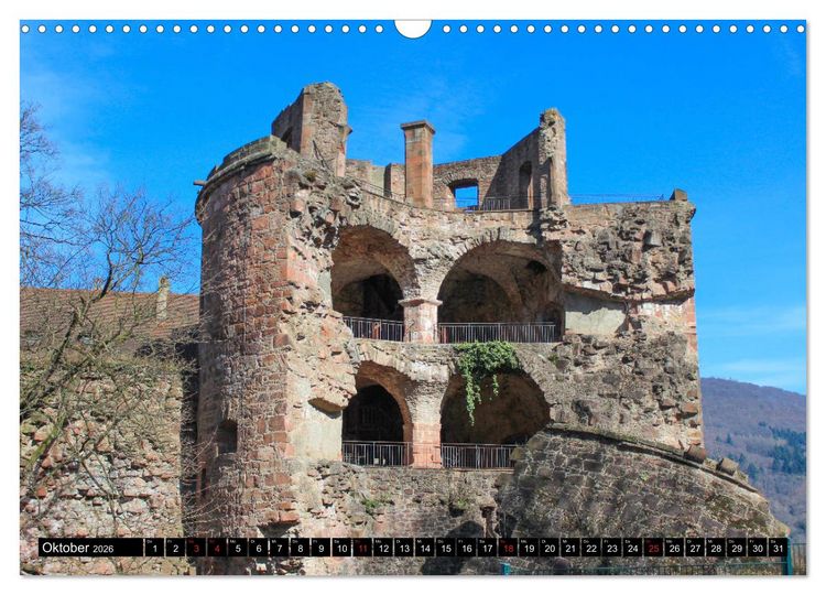 Produktbild: Historisches Heidelberg (Wandkalender 2026 DIN A3 quer), CALVENDO Monatskalender