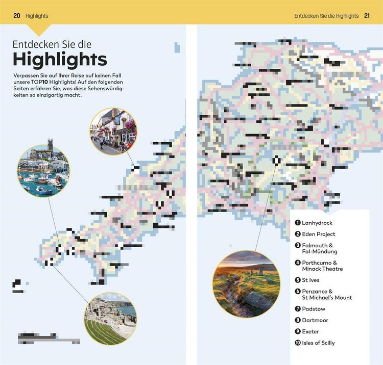 Produktbild: Reisef&uuml;hrer Cornwall