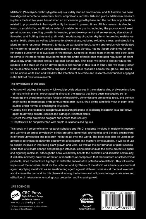 Produktbild: Advancement of Melatonin Research in Plants