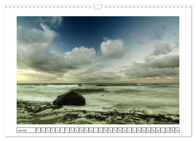 Produktbild: Die Ostseek&uuml;ste (Wandkalender 2026 DIN A3 quer), CALVENDO Monatskalender