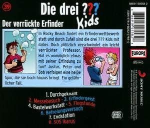 Produktbild: Die drei ??? Kids (39) Der verr&uuml;ckte Erfinder