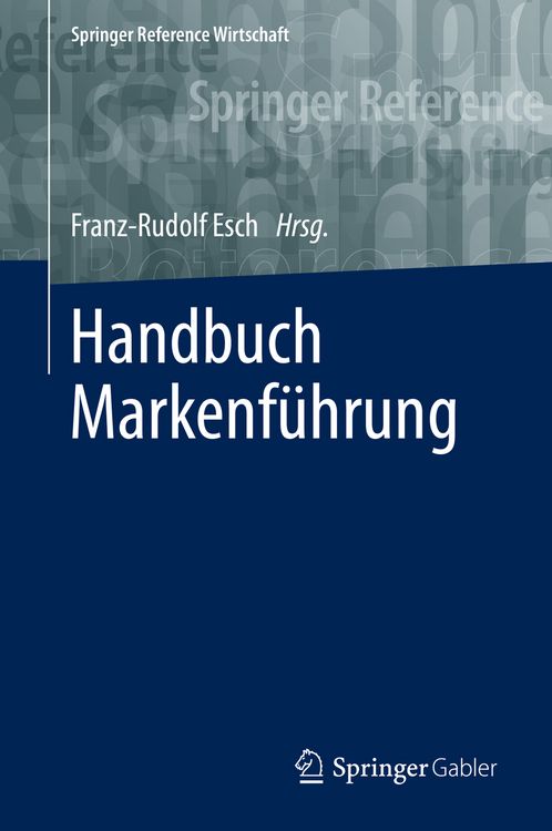 Produktbild: Handbuch Markenf&uuml;hrung