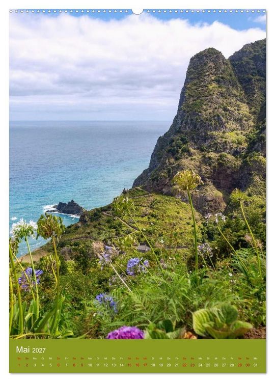 Produktbild: Zauberhaftes Madeira. Naturparadies im Atlantik (hochwertiger Premium Wandkalender 2027 DIN A2 hoch), Kunstdruck in Hochglanz