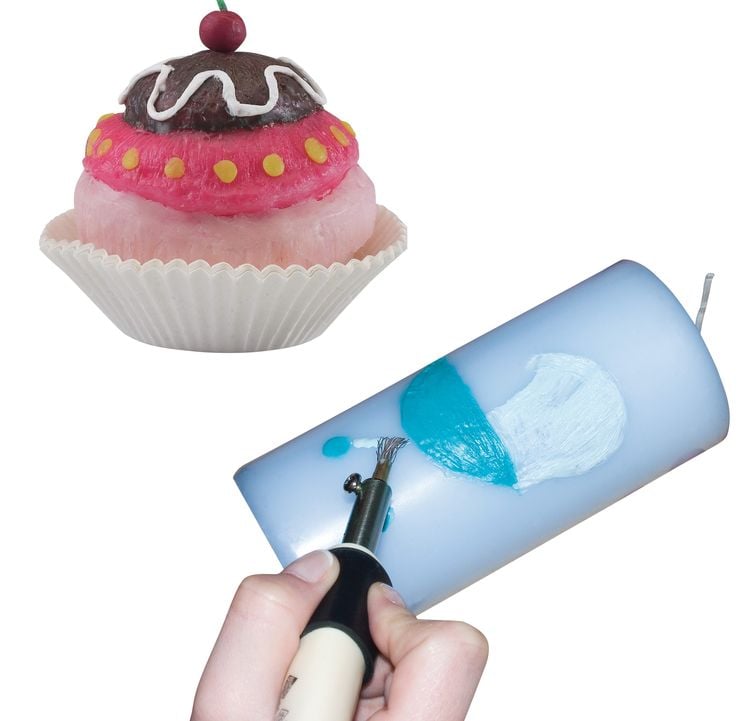 Produktbild: PEBARO 0277 - Kerzen gestalten, Verzieren-Bemalen-Verformen, Kreativ-Set