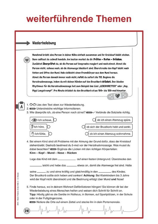 Produktbild: Erste Hilfe macht Schule