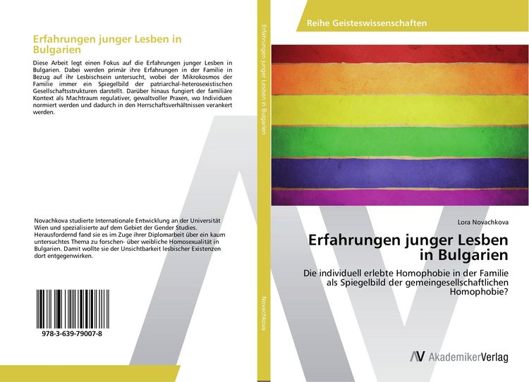 Produktbild: Erfahrungen junger Lesben in Bulgarien