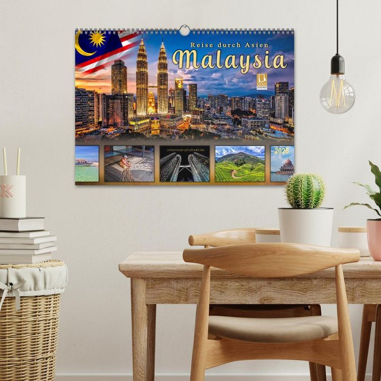 Produktbild: Reise durch Asien - Malaysia (Wandkalender 2026 DIN A3 quer), CALVENDO Monatskalender