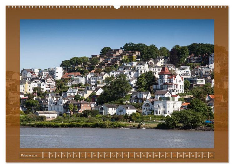 Produktbild: Hamburg, die Weltstadt im Norden von Deutschland (hochwertiger Premium Wandkalender 2026 DIN A2 quer), Kunstdruck in Hochglanz