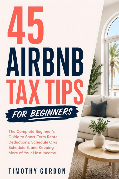 Produktbild: 45 Airbnb Tax Tips for Beginners